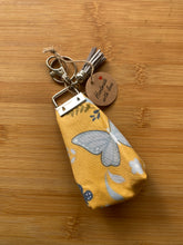 Load image into Gallery viewer, Handmade Zippered Pouch Keychain
