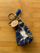 Load image into Gallery viewer, Handmade Zippered Pouch Keychain

