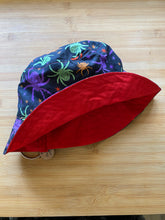 Load image into Gallery viewer, Handmade Reversible Cotton Bucket Hat
