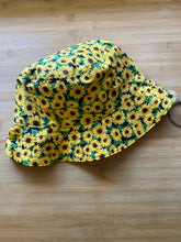 Load image into Gallery viewer, Handmade Reversible Cotton Bucket Hat
