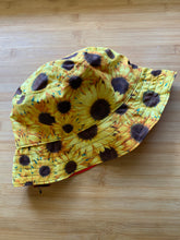 Load image into Gallery viewer, Handmade Reversible Cotton Bucket Hat

