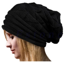 Load image into Gallery viewer, Knitted Slouch Beanie
