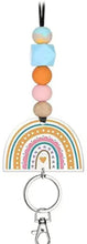 Load image into Gallery viewer, Beaded Teacher/Cruise Lanyard - Rainbow
