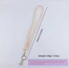 Load image into Gallery viewer, Wooden Bead Teacher/Cruise Lanyard
