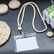 Load image into Gallery viewer, Wooden Bead Teacher/Cruise Lanyard - Flower
