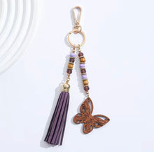 Load image into Gallery viewer, Handmade Boho Keychain/Bag Tassel
