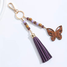 Load image into Gallery viewer, Handmade Boho Keychain/Bag Tassel
