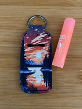 Load image into Gallery viewer, Boho Lipgloss Pouch Keychain
