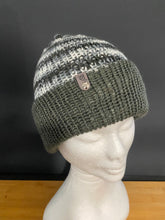 Load image into Gallery viewer, Handmade Reversible Knit Beanie
