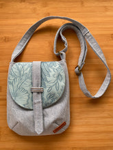 Load image into Gallery viewer, Hand Made Recycled Denim Crossbody Bag
