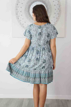 Load image into Gallery viewer, Kiki Baby Doll Dress Badu Print
