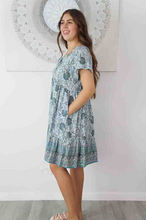 Load image into Gallery viewer, Kiki Baby Doll Dress Badu Print
