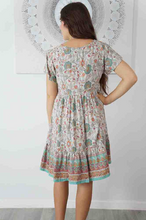 Load image into Gallery viewer, Kiki Baby Doll Dress Badu Print
