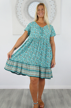 Load image into Gallery viewer, Kiki Baby Doll Dress Apline Print
