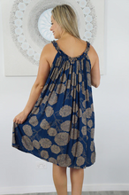 Load image into Gallery viewer, Short Magnum Dress Marigold Print
