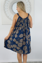 Load image into Gallery viewer, Short Magnum Dress Marigold Print
