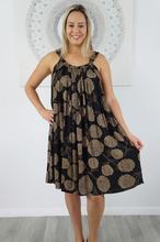 Load image into Gallery viewer, Short Magnum Dress Marigold Print
