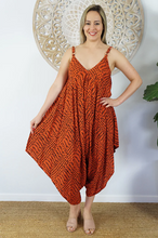 Load image into Gallery viewer, Boho Jumpsuit Jellybean Print
