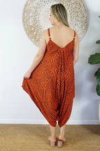 Load image into Gallery viewer, Boho Jumpsuit Jellybean Print
