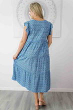 Load image into Gallery viewer, Costa Rica Dress Marrakesh Print
