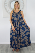 Load image into Gallery viewer, Long Magnum Dress Marigold Print
