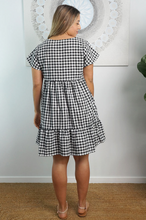 Load image into Gallery viewer, Kiki Baby Doll Dress Gingham Print
