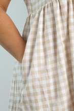 Load image into Gallery viewer, Kiki Baby Doll Dress Gingham Print
