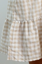 Load image into Gallery viewer, Kiki Baby Doll Dress Gingham Print

