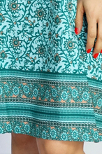 Load image into Gallery viewer, Short Chloe Dress Alpine Print
