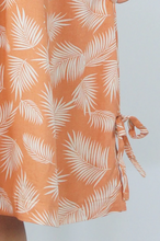 Load image into Gallery viewer, Short Smock Dress Fern Print
