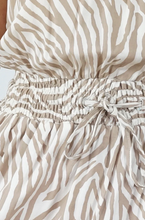 Load image into Gallery viewer, Long Tube Dress Madagascar Print
