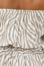 Load image into Gallery viewer, Long Tube Dress Madagascar Print
