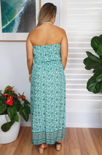 Load image into Gallery viewer, Long Tube Dress Alpine Print
