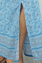 Load image into Gallery viewer, Long Tube Dress Alpine Print
