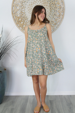 Load image into Gallery viewer, Folly Dress Spring Flower Print
