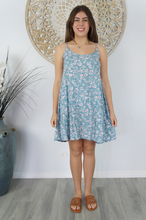 Load image into Gallery viewer, Folly Dress Spring Flower Print
