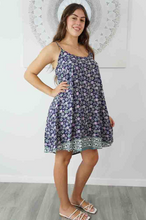 Load image into Gallery viewer, Folly Dress Dahlia Print
