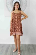 Load image into Gallery viewer, Folly Dress Dahlia Print
