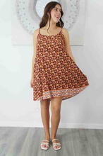 Load image into Gallery viewer, Folly Dress Dahlia Print
