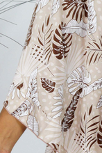 Load image into Gallery viewer, Jasmine Top Tropical Leaves Print
