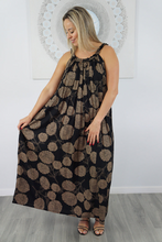 Load image into Gallery viewer, Long Magnum Dress Marigold Print
