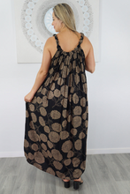 Load image into Gallery viewer, Long Magnum Dress Marigold Print
