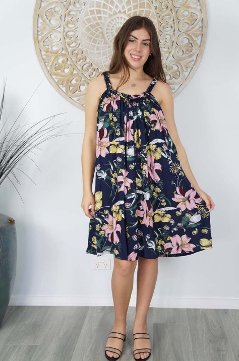 Short Magnum Dress Flemington Print