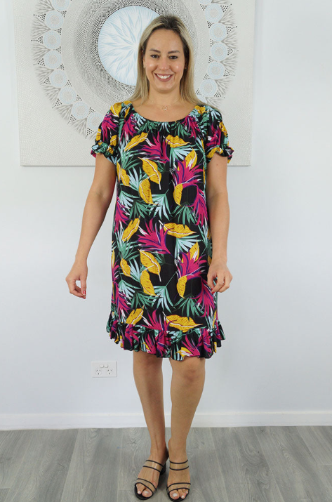 Diva Dress Lilly Print