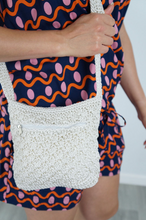 Load image into Gallery viewer, Crochet Small Tote Bag
