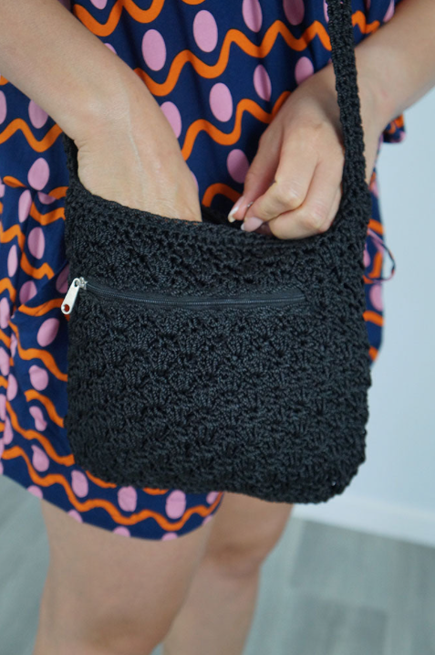 Crochet Small Tote Bag