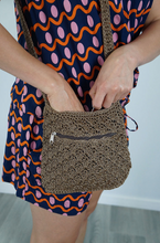 Load image into Gallery viewer, Crochet Small Tote Bag
