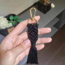 Load image into Gallery viewer, Handmade Macrame Keychain/Bag Tassel
