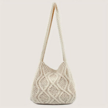 Load image into Gallery viewer, Crochet Large Tote Bag
