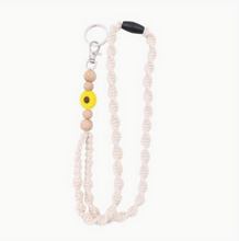 Load image into Gallery viewer, Macrame Teacher/Cruise Lanyard - Daisy
